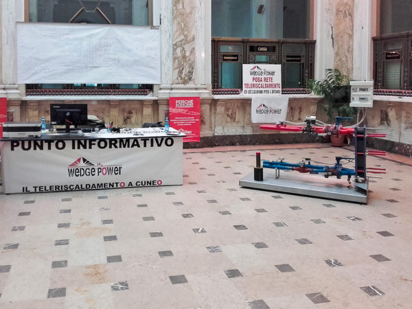 Wedge Power - Punto informativo via Roma - ex Banca d'Italia