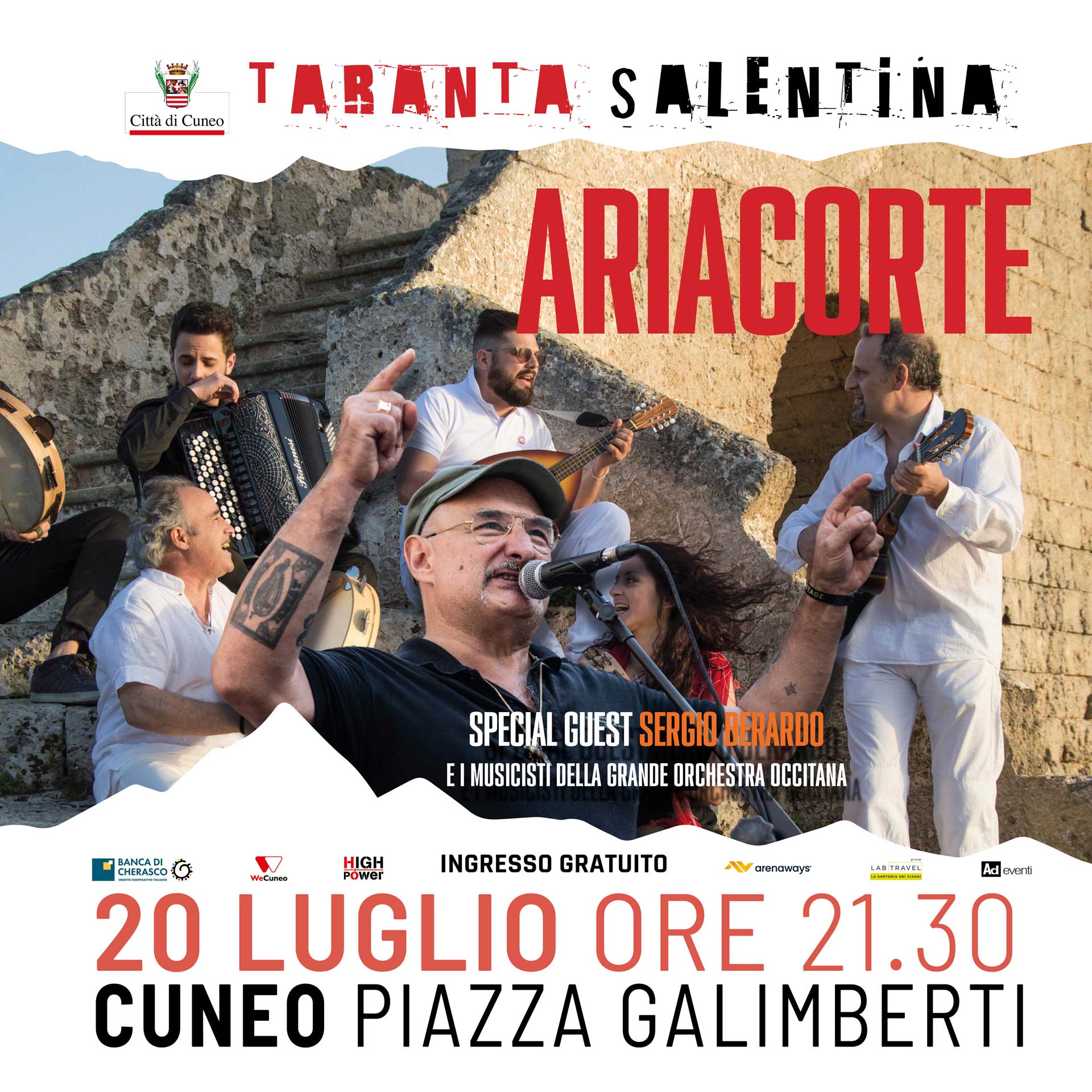 Concerti Estivi della Città di Cuneo 2025 Concerti Estivi della Città di Cuneo 2025