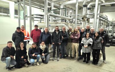 Protezione Civile in visita alla centrale di teleriscaldamento di Chieri